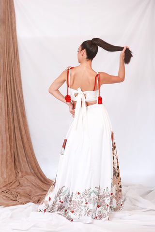 Leapord Print Flared Skirt