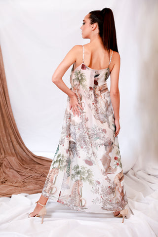 Printed Maxi Dress
